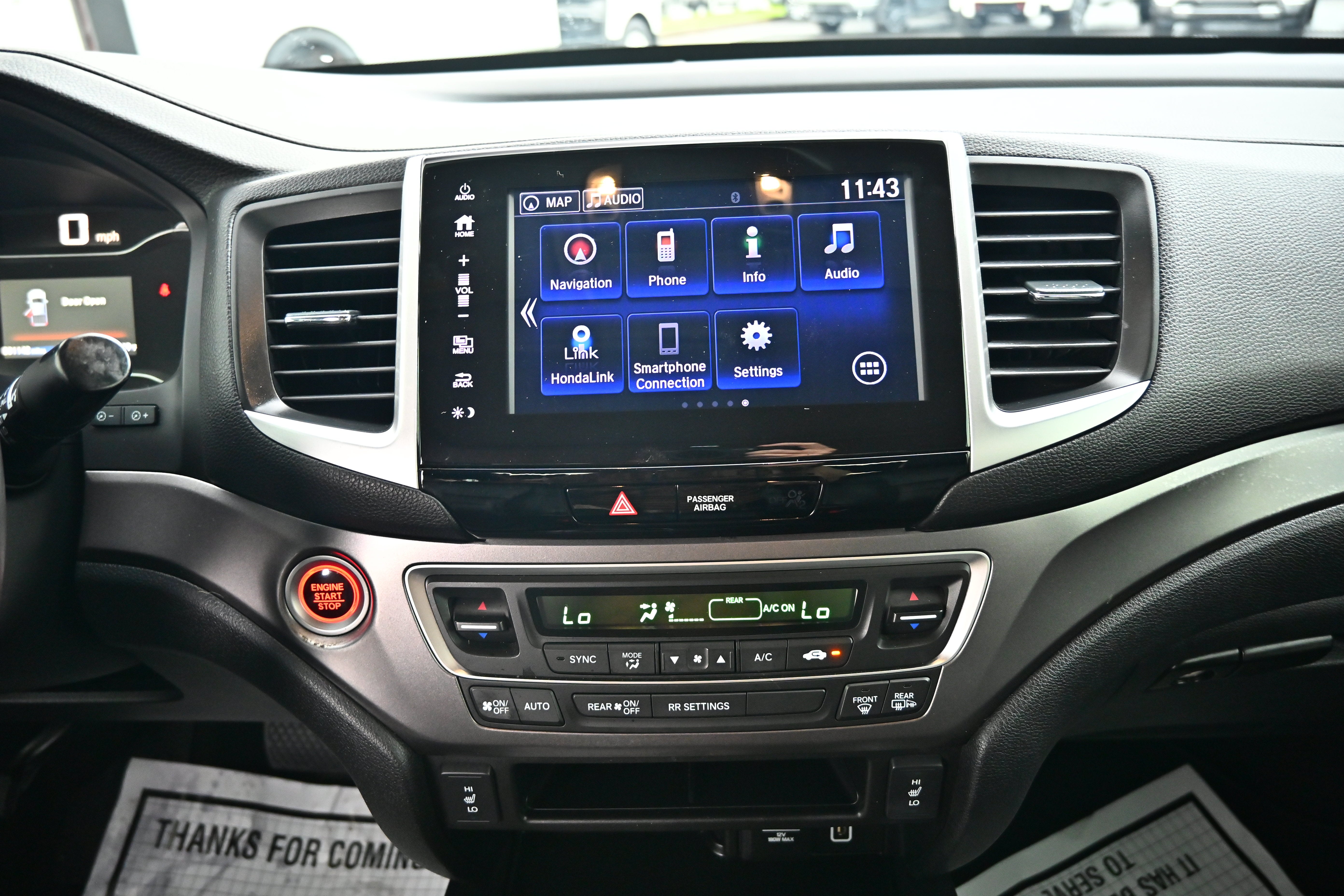 2019 Honda Ridgeline RTL-T